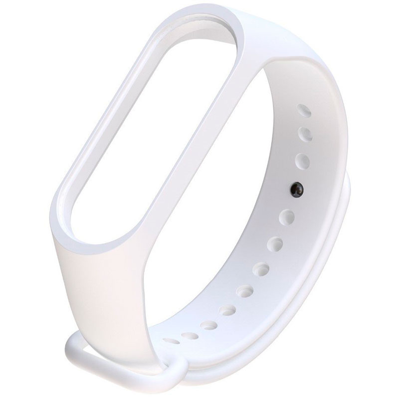 

Силиконовый ремешок для Xiaomi Mi Band 3 / Mi Band 4 (белый), Mi Band 3\4
