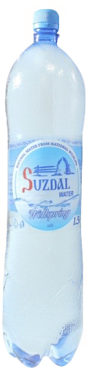 Вода минеральная Суздальские напитки негазированная 1,5 л