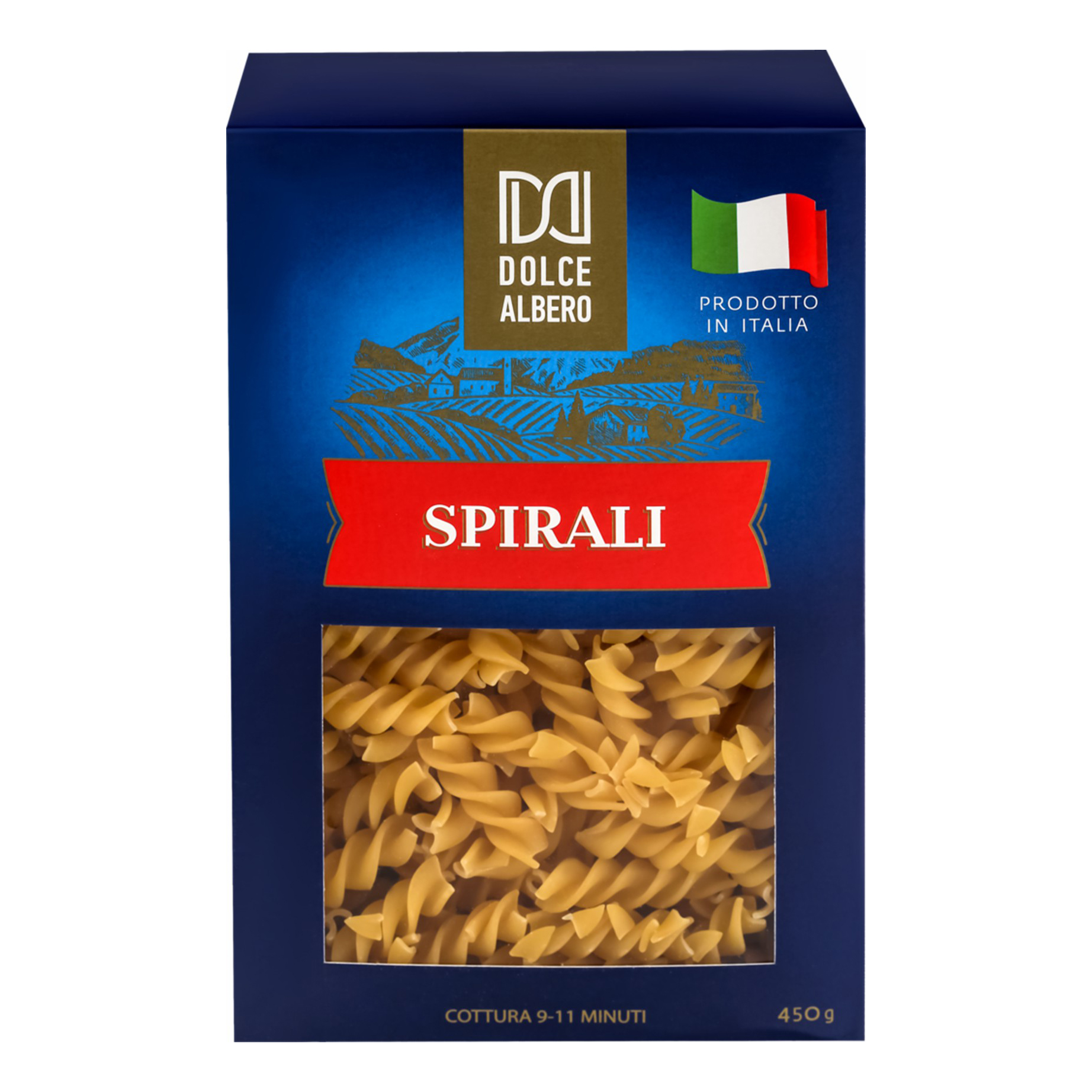 Макаронные изделия Dolce Albero Spirali спирали 450 г