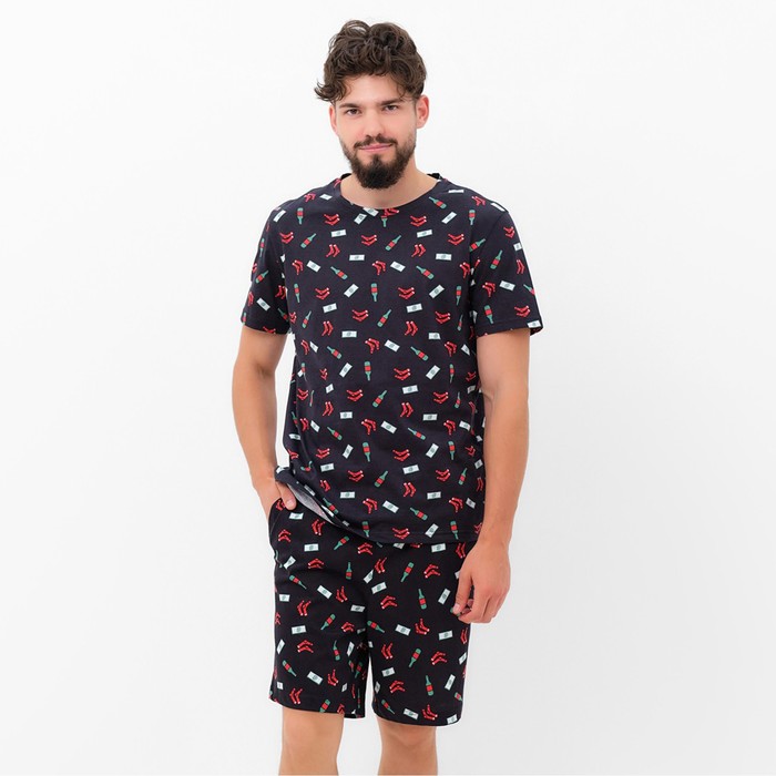 

Комплект домашний мужской KAFTAN Men's weekdays черный 54 RU, Men's weekdays