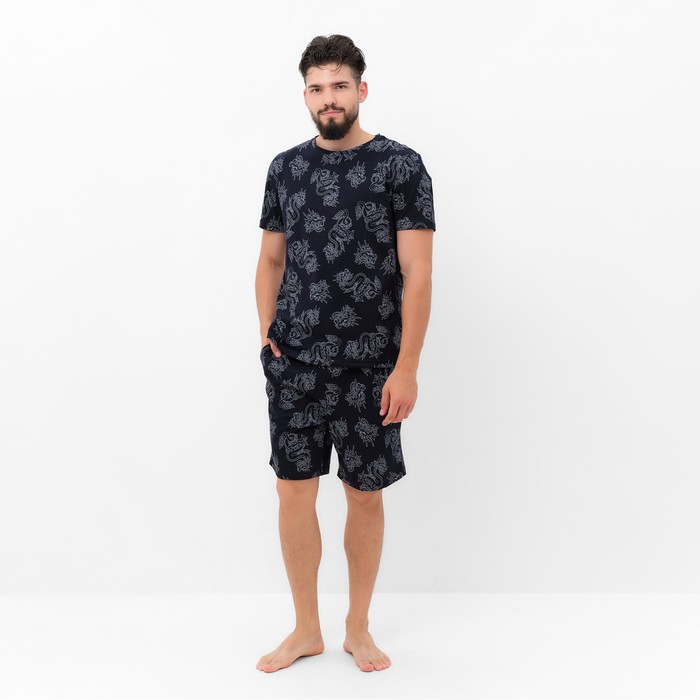 

Комплект домашний мужской KAFTAN Дракон черный 50 RU, Дракон