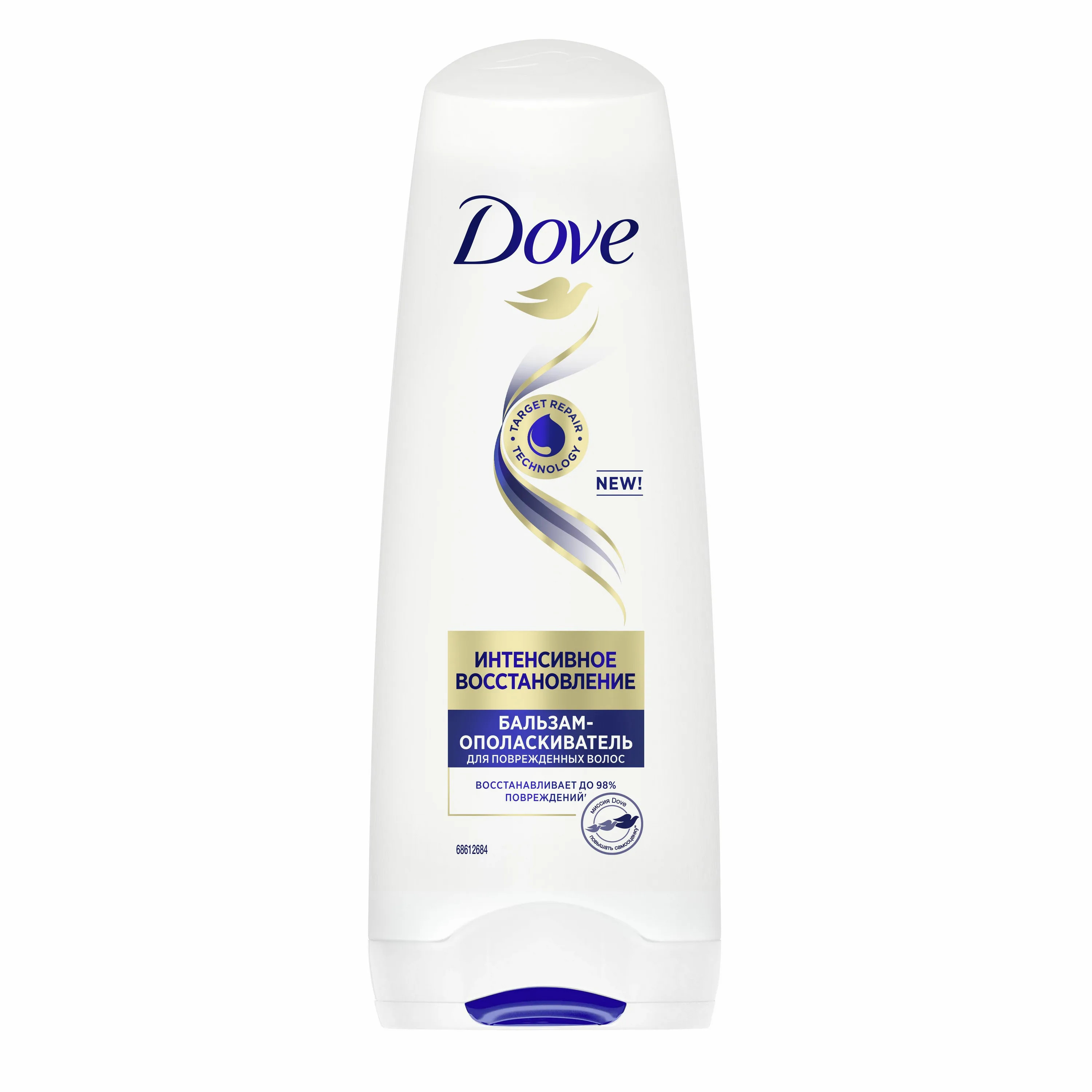 Бальзам для волос Dove Nutritive Solutions Интенсивное восстановление, 200 мл масло для волос alfaparf semi di lino moisture nutritive essential oil 78 мл