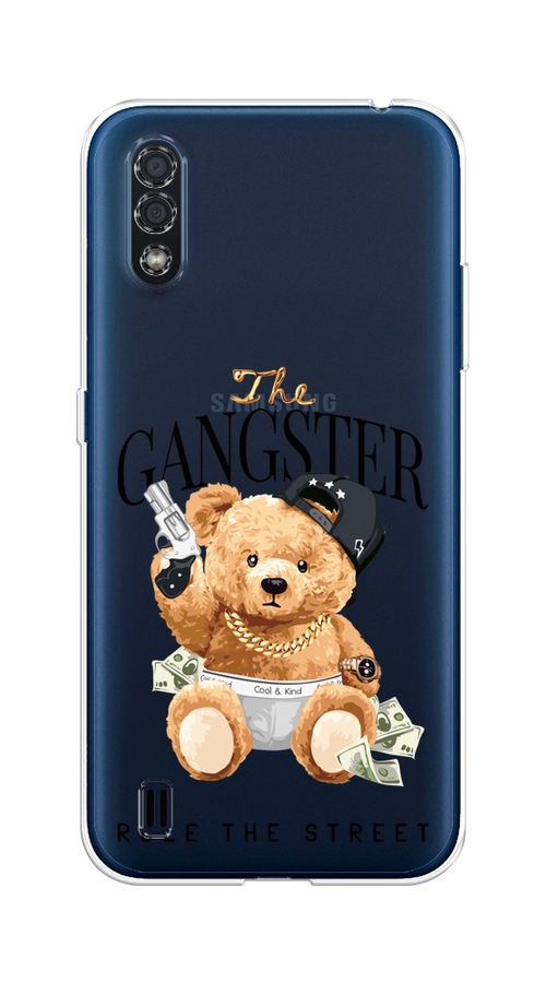 

Чехол на Samsung Galaxy M01 "The Gangster", Бежевый;серый;черный, 2101150-6