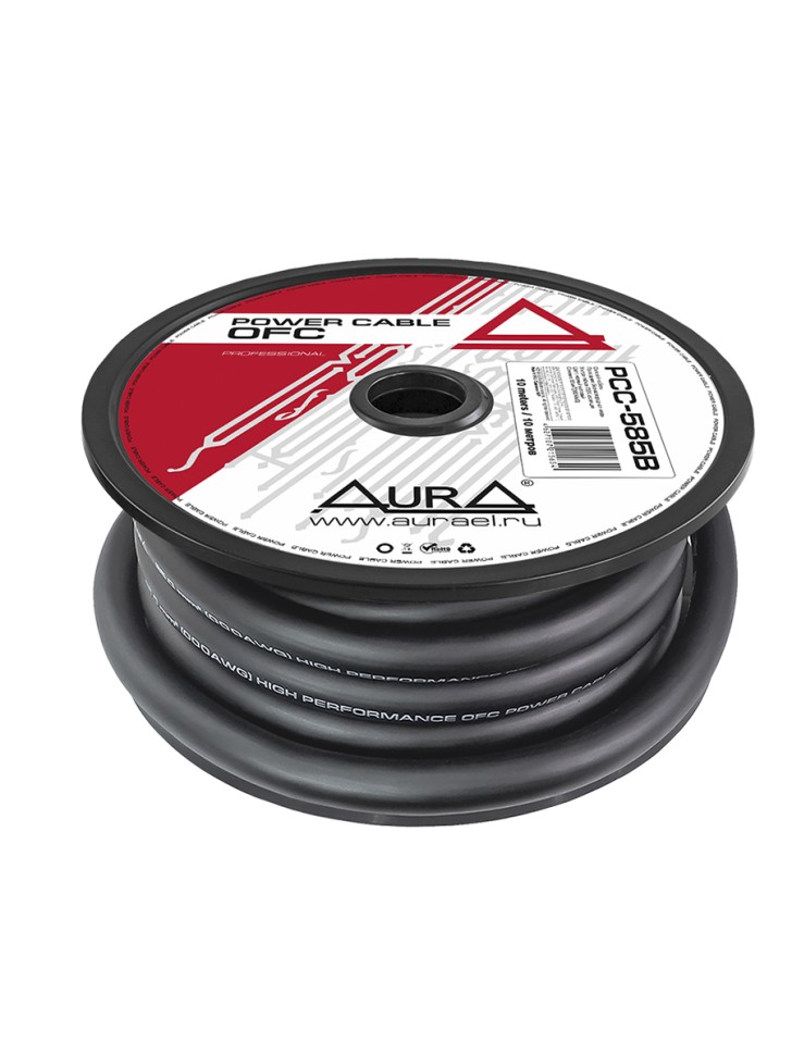 

Кабель автомобильный AuRa силовой PCC-585B 000 AWG (85mm2) 1м