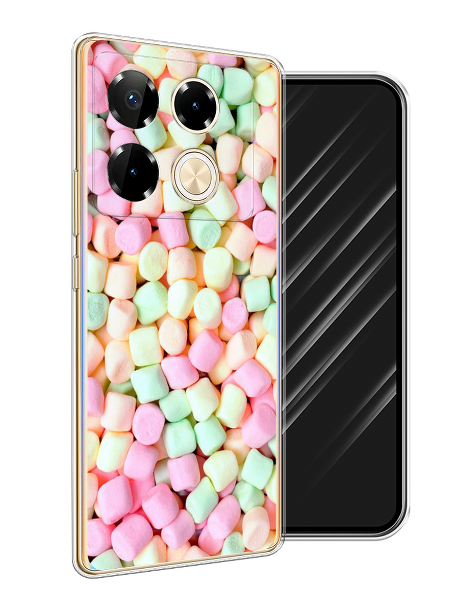 

Чехол Awog на Infinix Note 40 Pro "Marshmallows", Зеленый;желтый;розовый, 3105750-1