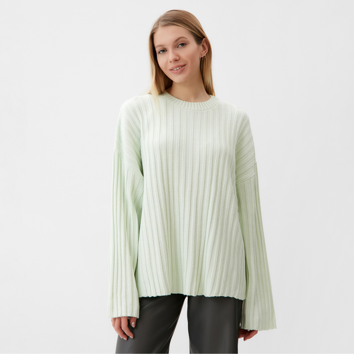 

Джемпер женский NoBrand 9946056 зеленый 46 RU, 9946063