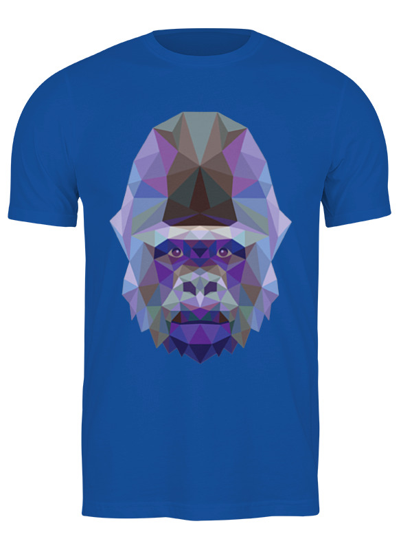 

Футболка унисекс Printio Полигональная горилла белая 2XL, Белый, Полигональная горилла