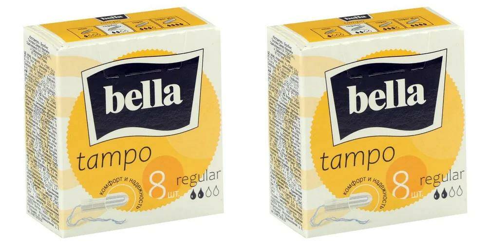 Купить Тампоны Bella tampo Regular Premium comfort 2 уп х 8 шт