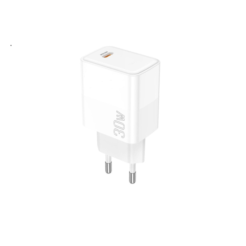 

Сетевое зарядное устройство USB-C Borofone BA77A (30W/PD) <белый>