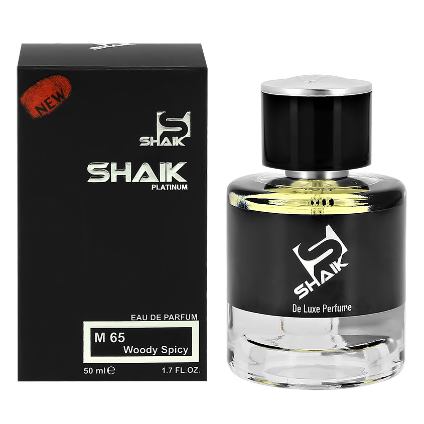 

Парфюмерная вода SHAIK de luxe perfume M 65 woody spicy 50 мл, №65 Blue Label Man, 50 мл