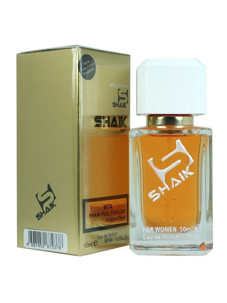 

Духи женские SHAIK №74 Fuel For Life 50 мл, №74 Full For Life Woman, 50 мл