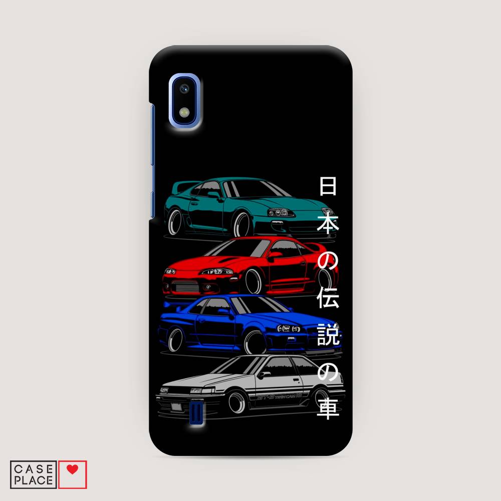 фото Пластиковый чехол "jdm legend cars" на samsung galaxy a10 awog