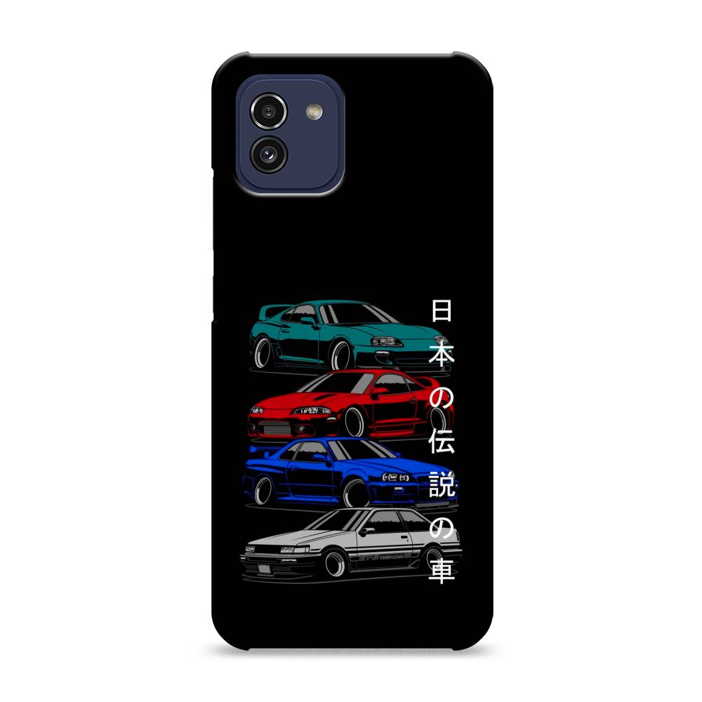 

Пластиковый чехол "JDM Legend cars" на Samsung Galaxy A03, 2104920-4