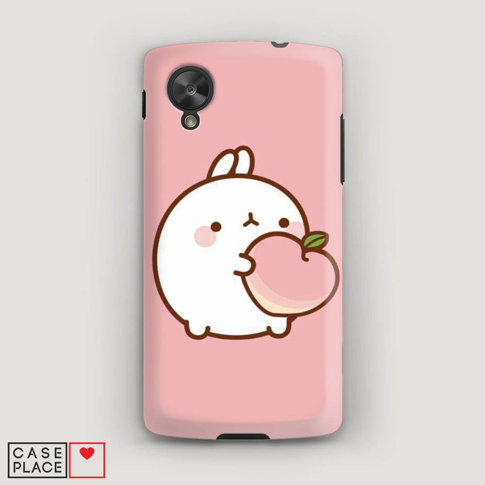 

Чехол Awog "Кролик с персиком" для LG Nexus 5