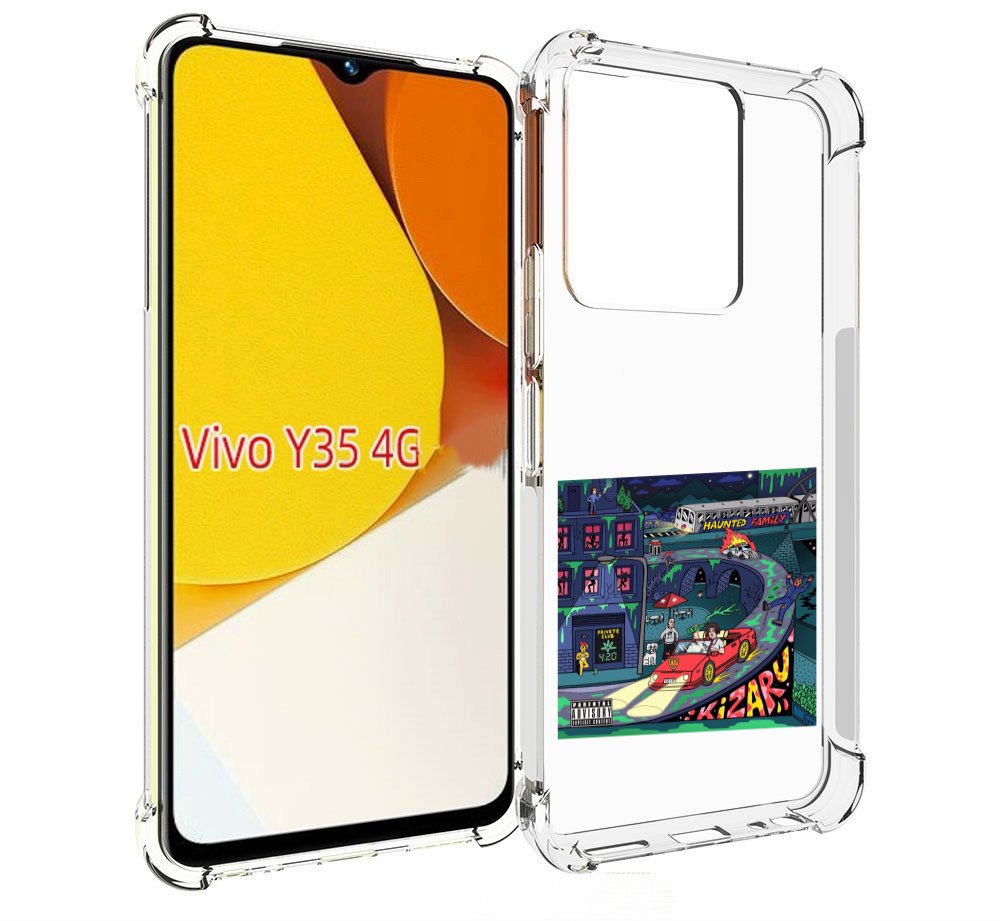 

Чехол MyPads Яд (альбом Kizaru) для Vivo Y35 4G 2022 / Vivo Y22, Прозрачный, Tocco