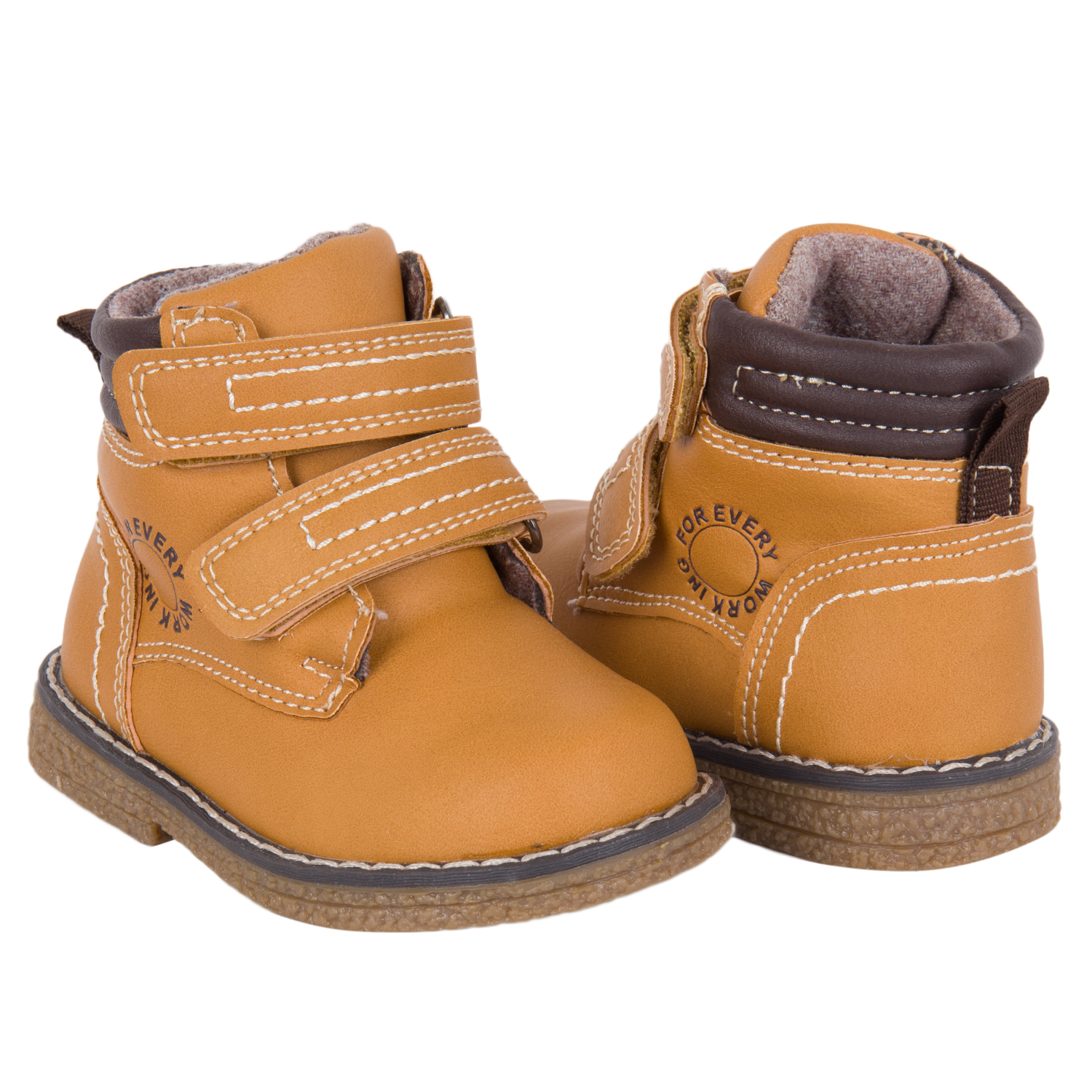 

Ботинки детские Kidix SZFW19-12/camel кэмел р.23, SZFW19-12/camel