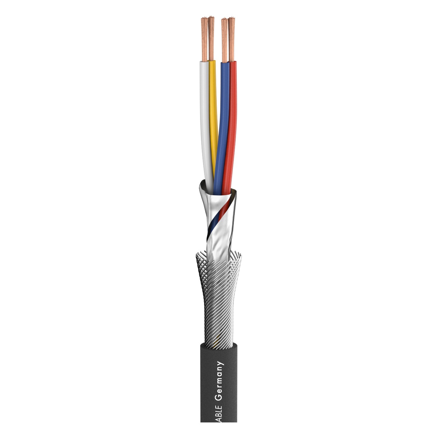 фото Кабель микрофонный в нарезку sommer cable 200-0301 sc-square 4-core mkii