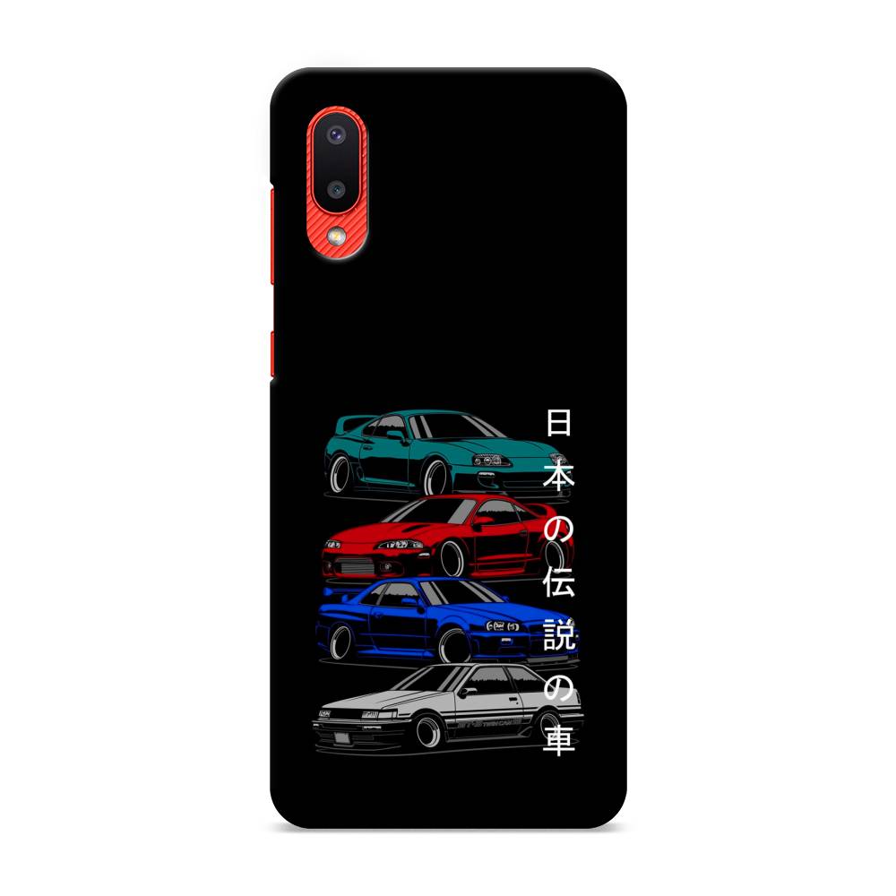 

Пластиковый чехол "JDM Legend cars" на Samsung Galaxy A02, 2102520-4