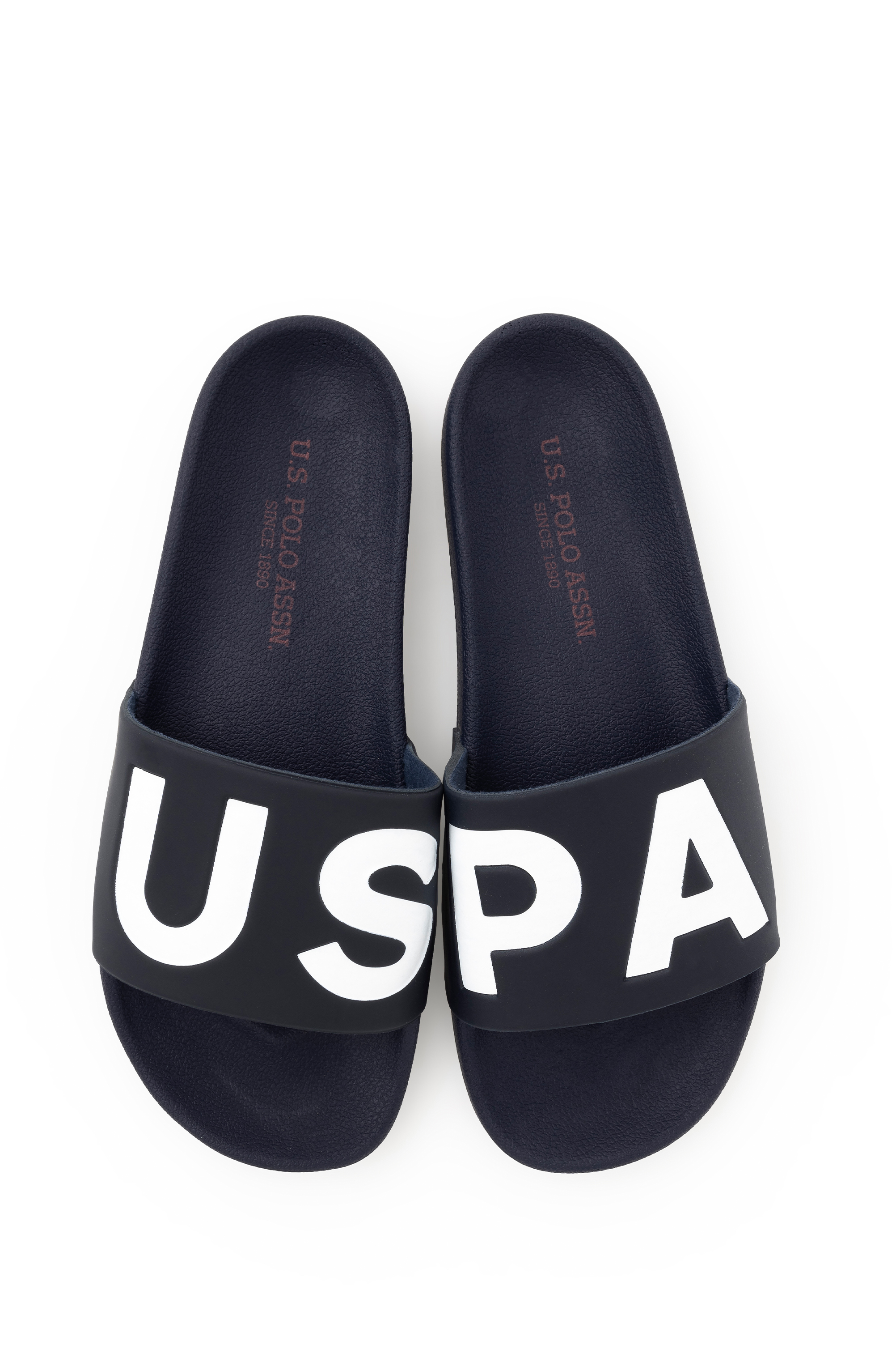 Сланцы мужские U.S. POLO Assn. S081SZ0330Y24MANDAL_VR синие 40 RU