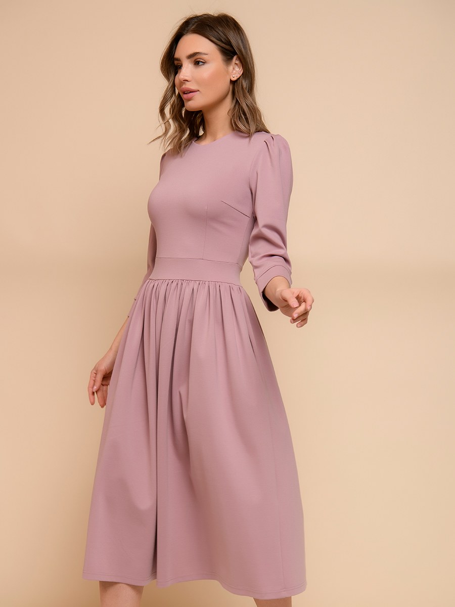 

Платье женское 1001dress 0122001-02221 розовое 42 RU, Розовый, 0122001-02221