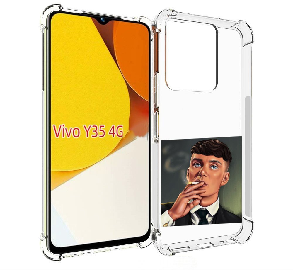

Чехол MyPads Томас-Шелби для Vivo Y35 4G 2022 / Vivo Y22, Прозрачный, Tocco