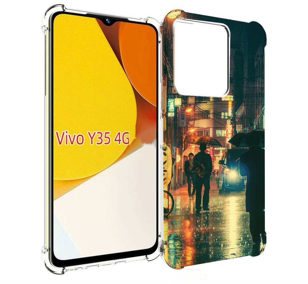 

Чехол MyPads Токио-сеул для Vivo Y35 4G 2022 / Vivo Y22, Прозрачный, Tocco