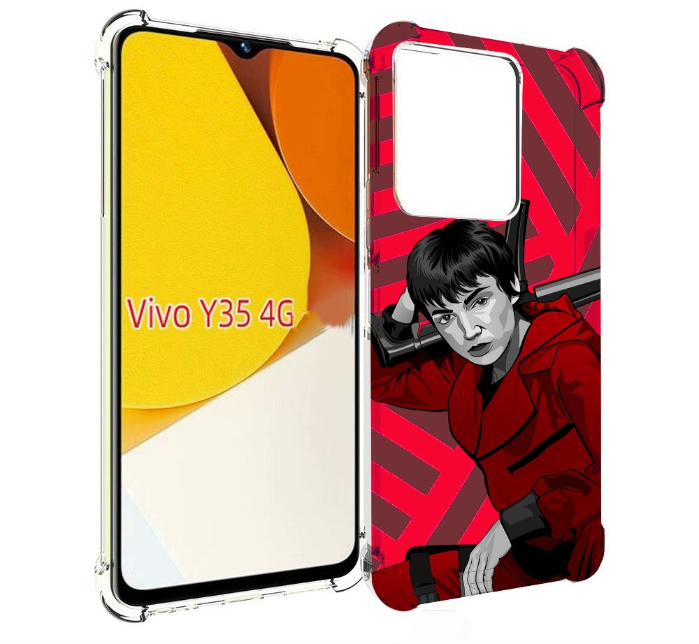 

Чехол MyPads Токио-бумажный-дом для Vivo Y35 4G 2022 / Vivo Y22, Прозрачный, Tocco