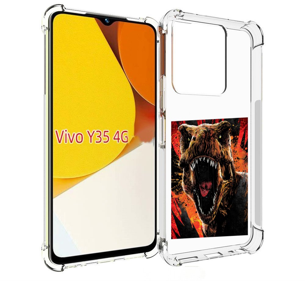 

Чехол MyPads Тиранозавр для Vivo Y35 4G 2022 / Vivo Y22, Прозрачный, Tocco