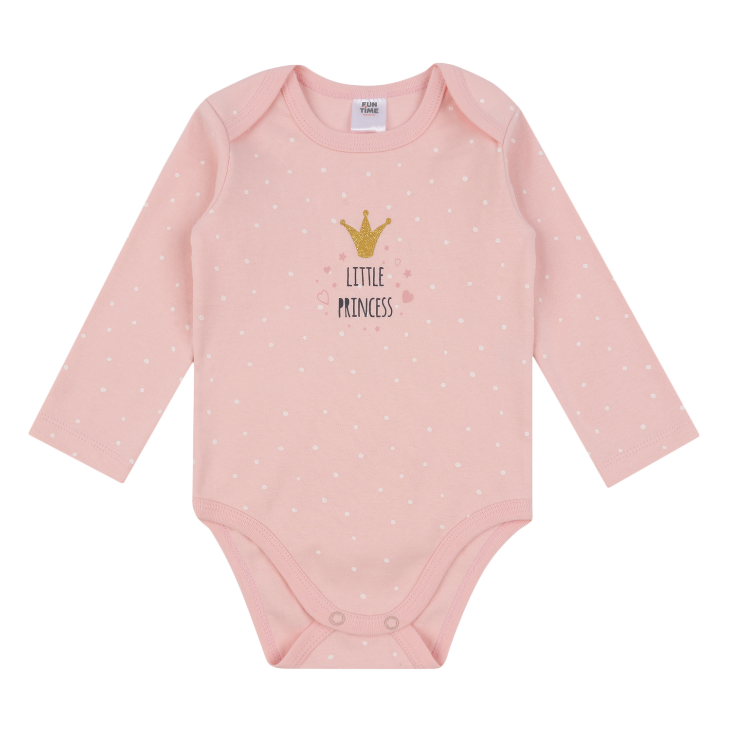 

Боди детское Fun Time DLBFW21-028 MULTI розовый р.80, DLBFW21-028 MULTI