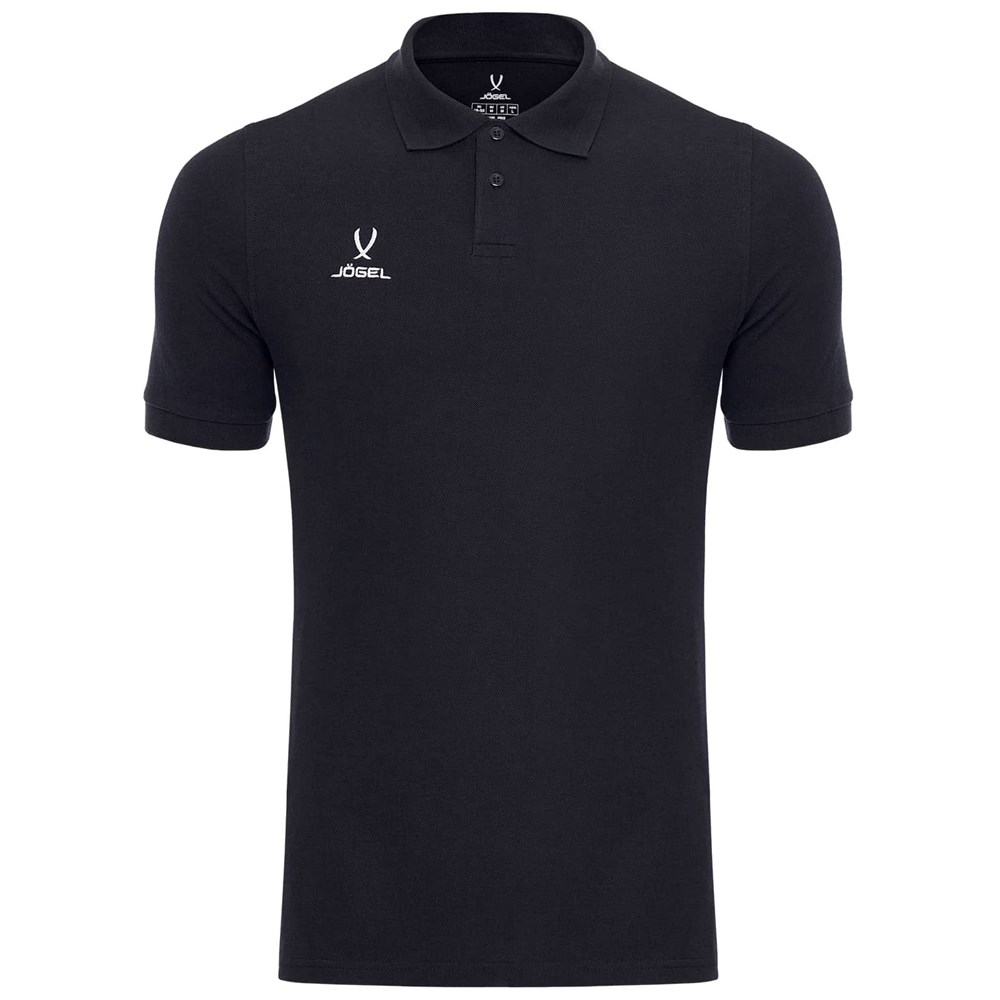 Поло Jogel Essential Cotton Polo 23, черный, 128