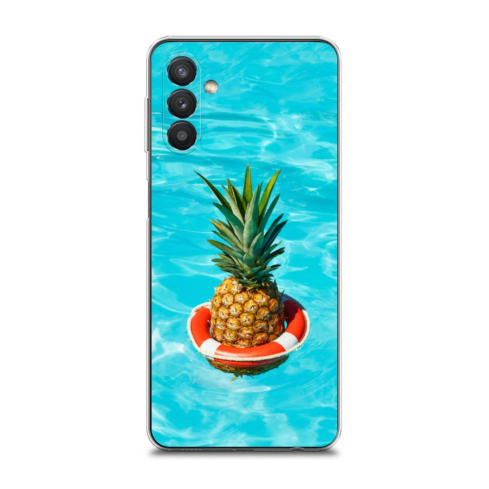 

Чехол Awog на Samsung Galaxy A13 5G / Самсунг A13 5G "Ананас в бассейне", Разноцветный, 2104150-10