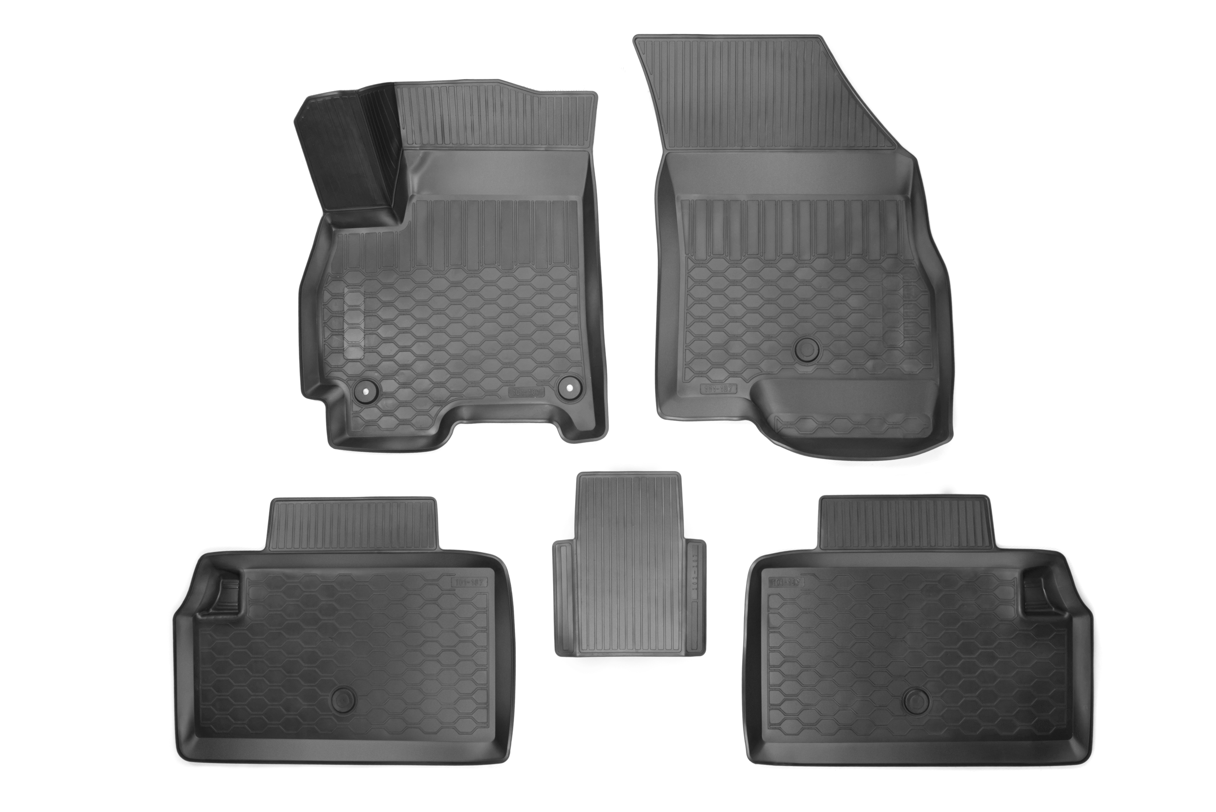 

Ковры в салон PRESTIGE Chery Tiggo 4 -I 2017-2019; -fl1 2018- Standart, 101-187
