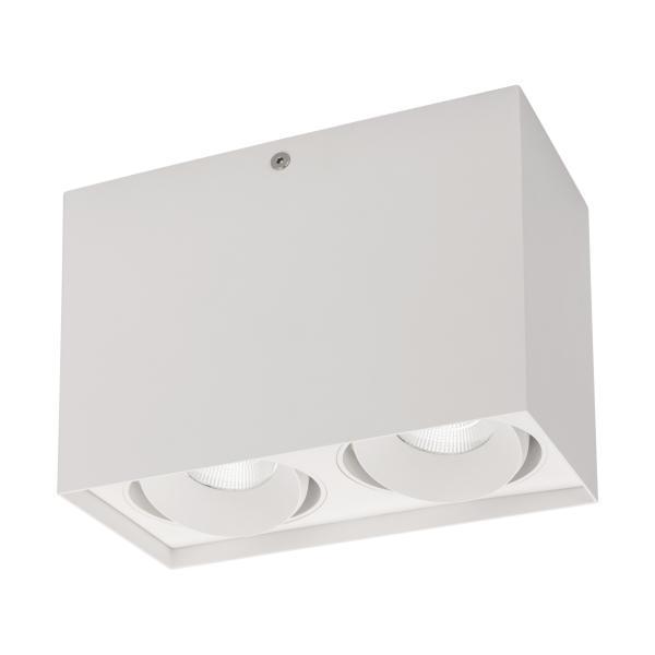 фото Потолочный светодиодный светильник arlight sp-cubus-s100x200-2x11w day4000 023083(1)