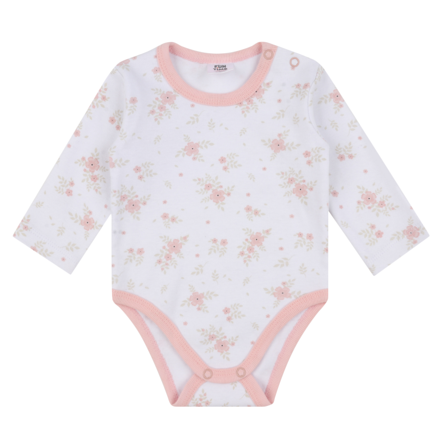 

Боди детское Fun Time DLBFW21-005 MULTI белый р.56, DLBFW21-005 MULTI