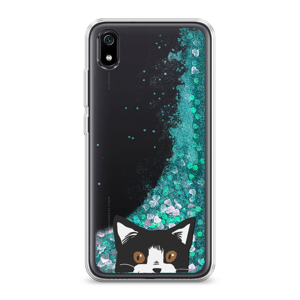 

Чехол Awog на Xiaomi Redmi 7A "Подглядывающий кот", Разноцветный, 35495-1