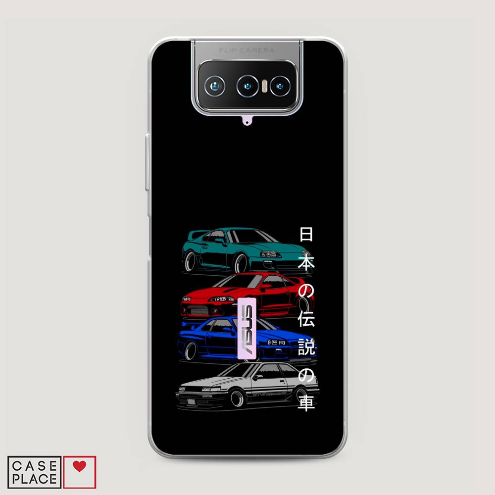 фото Чехол awog "jdm legend cars" для asus zenfone 7 zs670ks