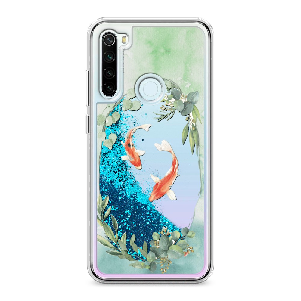 

Чехол Awog на Xiaomi Redmi Note 8T "Две золотые рыбки", Разноцветный, 37493-1