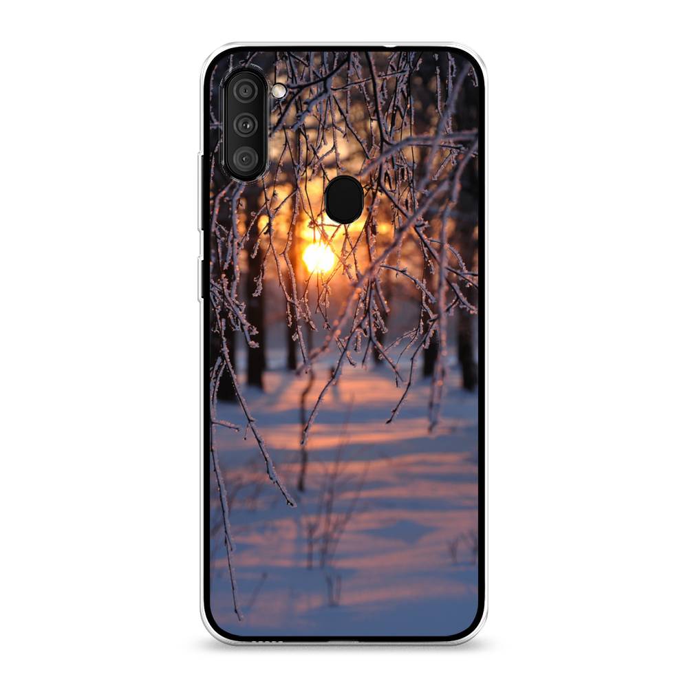 

Чехол для Samsung Galaxy M11/A11 "Зима 7", Оранжевый;розовый;черный, 2100650-2