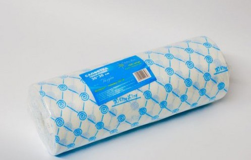 

Салфетка 30х20 см голубая White Line спанлейс, 100 шт/рул