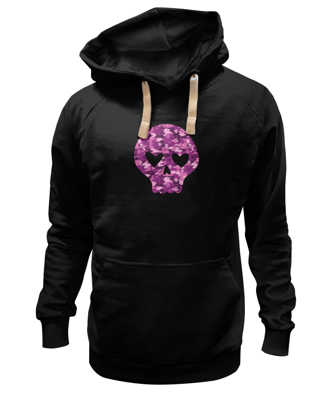 

Толстовка унисекс Printio Череп (skull) черная 2XL, Черный, Череп (skull)