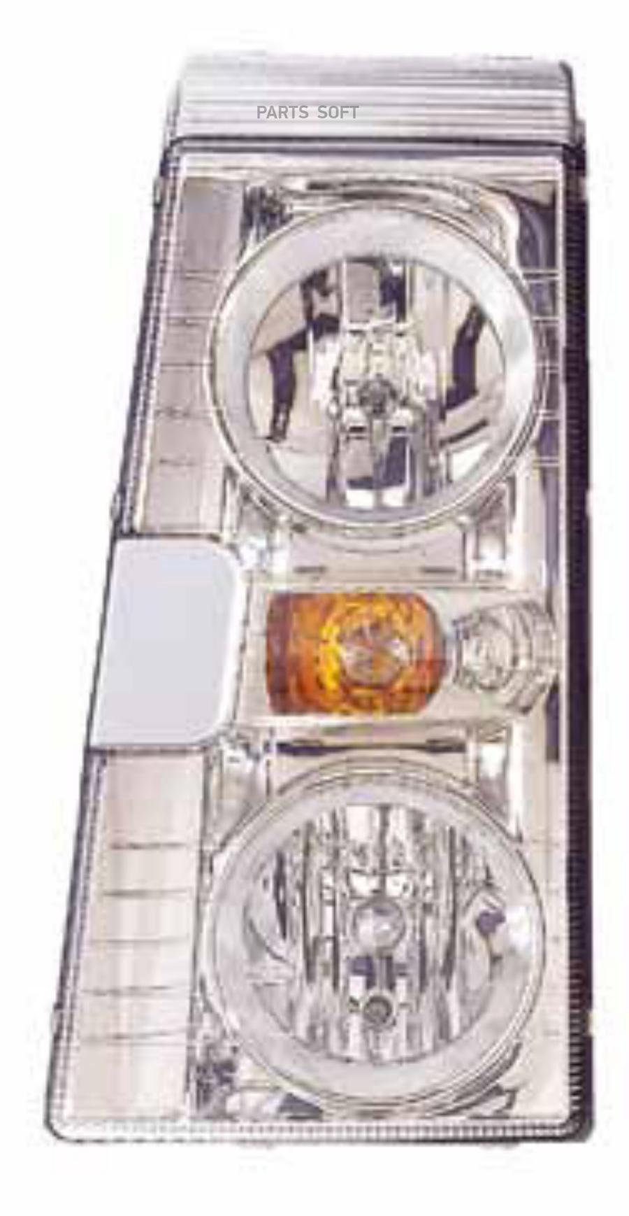 

551-1165L-Ld-Em Фара Левая H7/H1 С Корректором Rvi Magnum 02-> Depo 5511165lldem