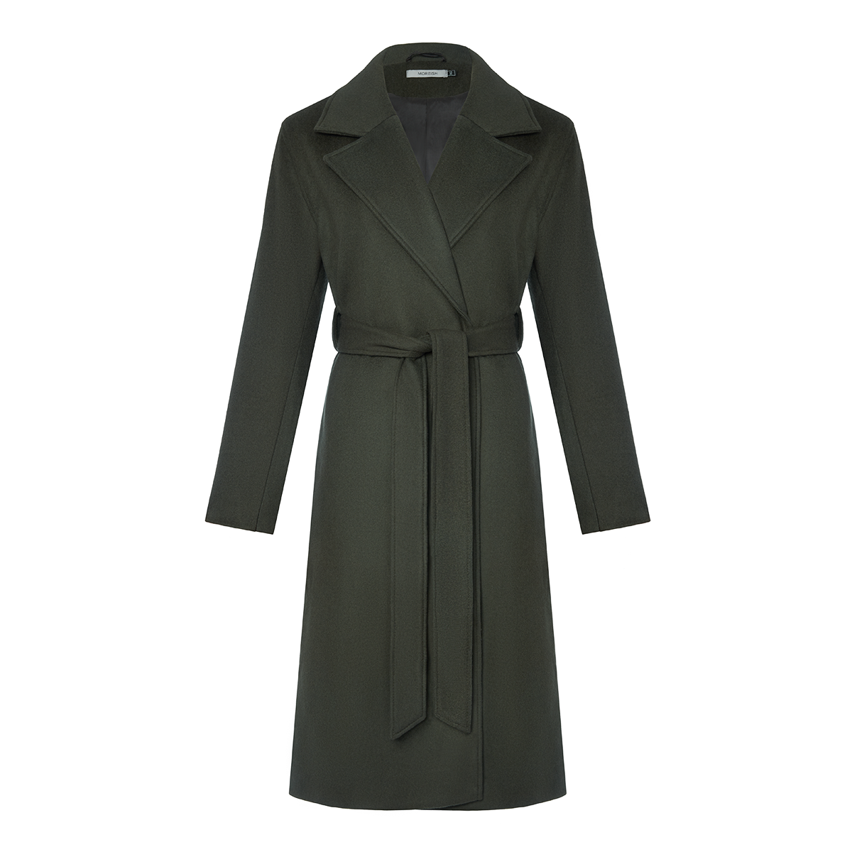 

Пальто женское Moreish 19258 хаки L, 19258