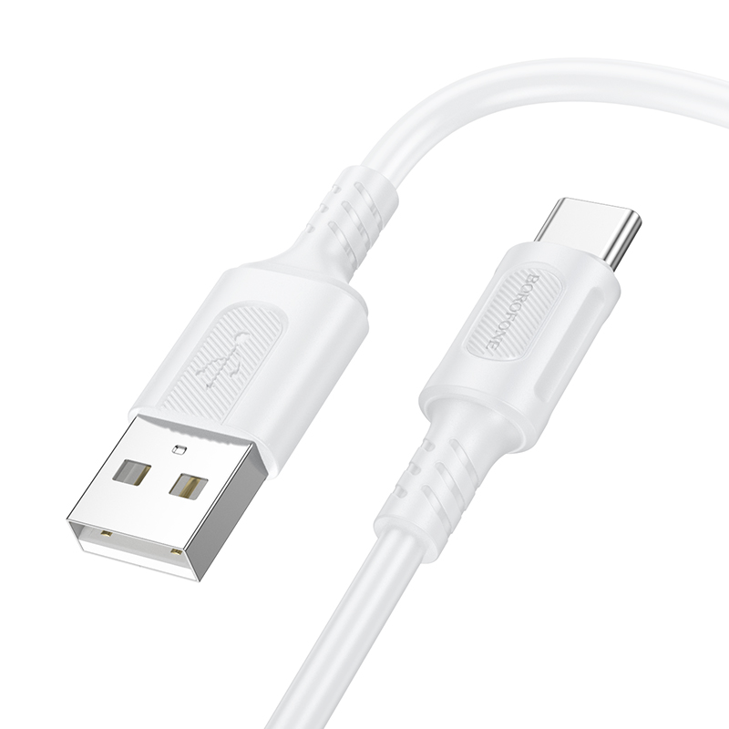 

Кабель USB Type-C-USB BOROFONE BX111a 1м белый, BX111a