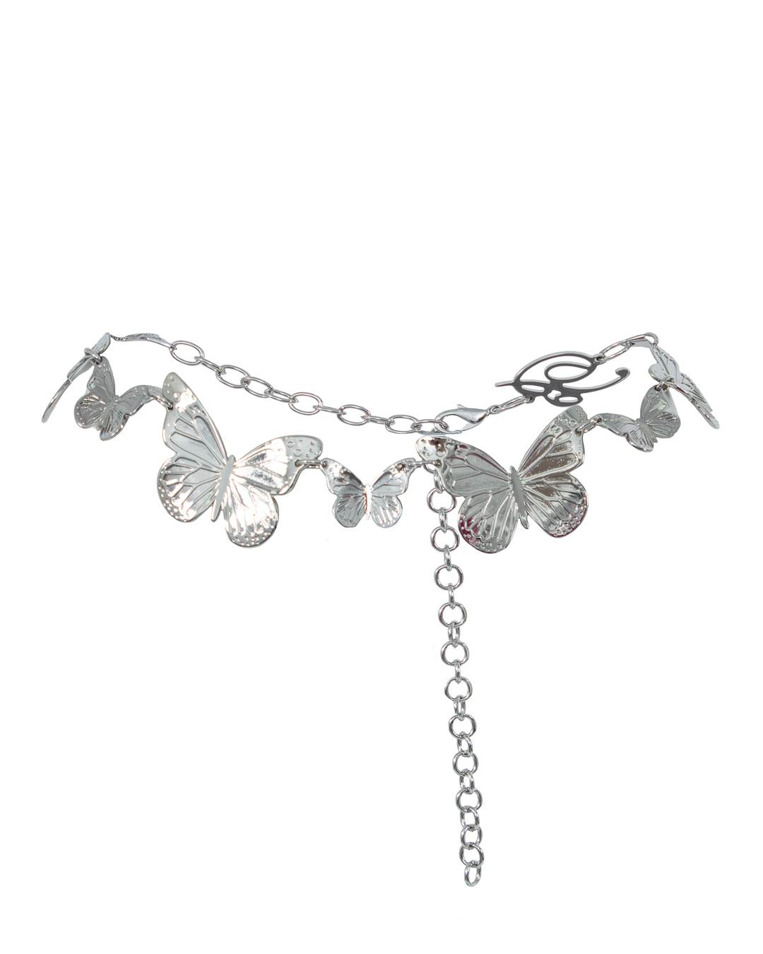 

Ремень женский Blumarine 2W057A серебристый, 105 см, 2W057A