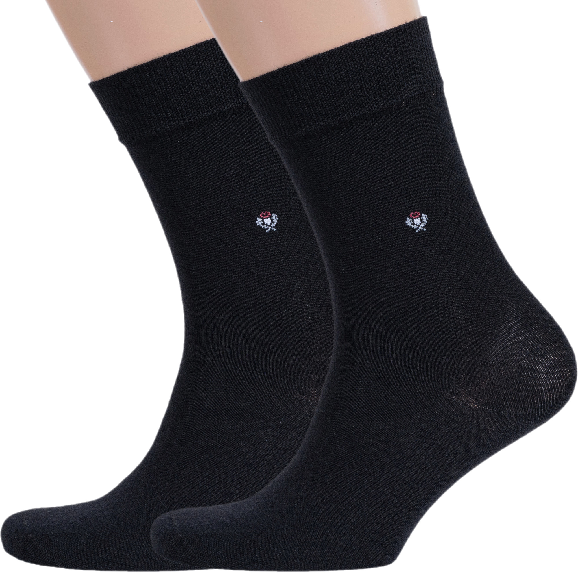 

Комплект носков мужских Rusocks 2-М-197 черных 27, 2 пары, Черный, 2-М-197