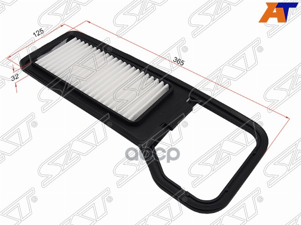 

SAT Фильтр воздушный Subaru R1/R2 /STELLA EN07 04-10, ST16546KB250