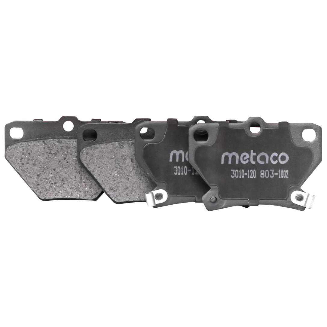 Тормозные колодки METACO задние дисковые 3010120