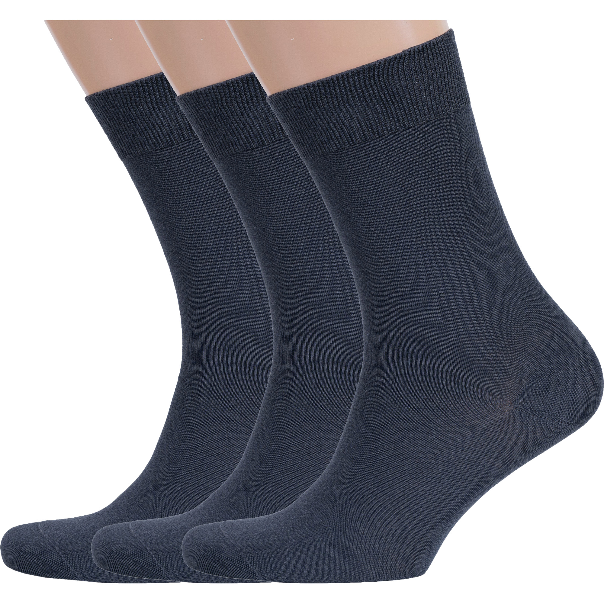 

Комплект носков мужских Rusocks 3-М-370/1 серых 27, 3 пары, Серый, 3-М-370/1