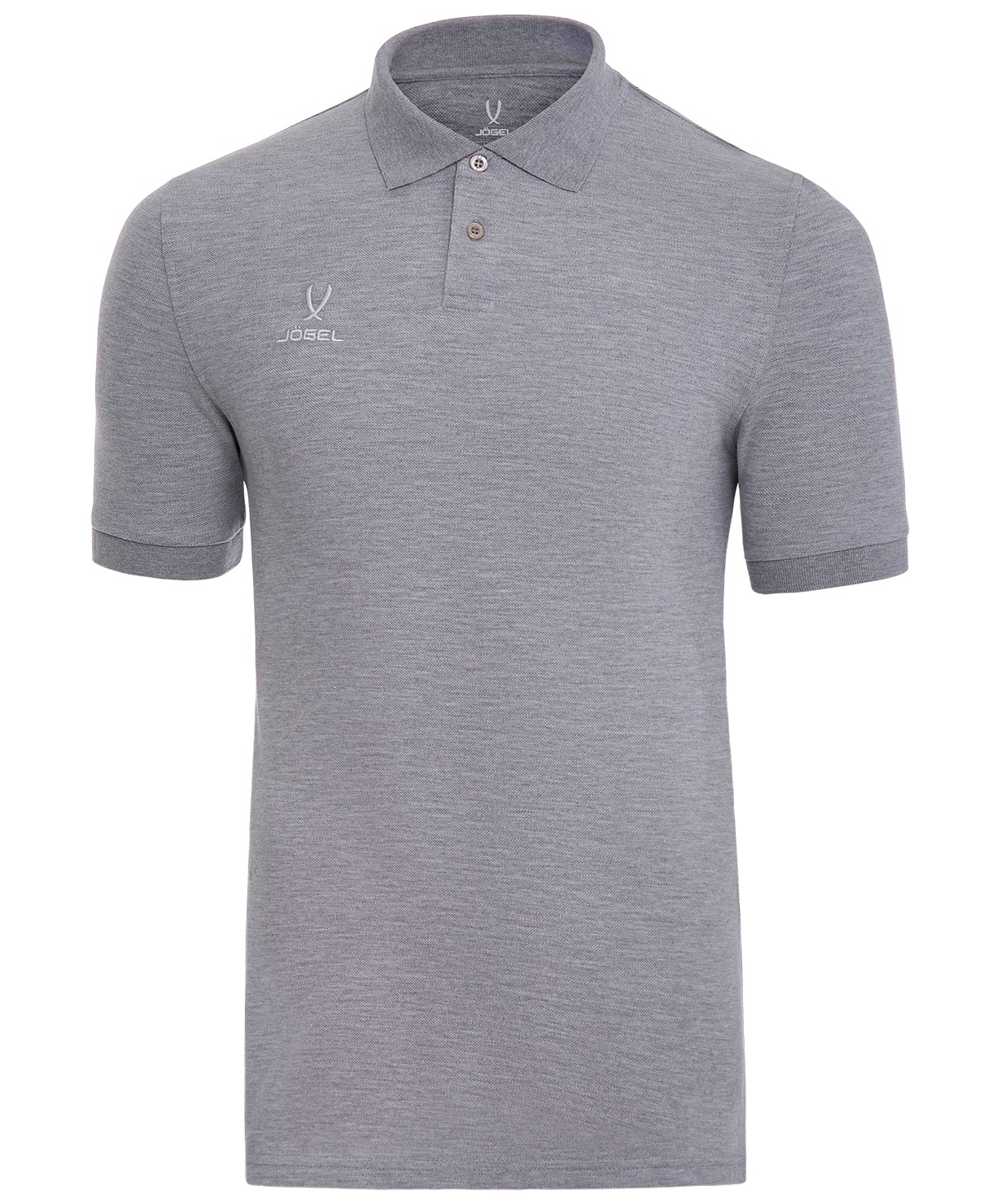 Поло Jogel Essential Cotton Polo 23, серый меланж, 152