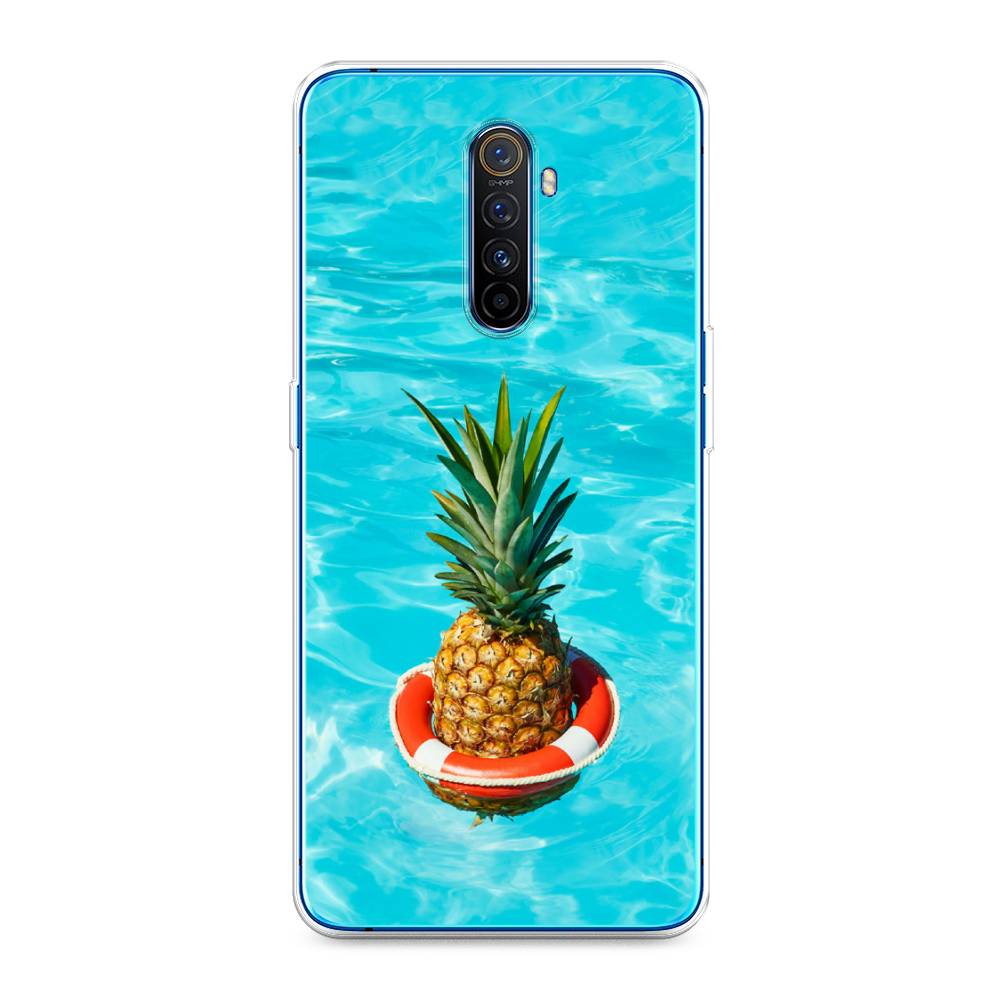 

Чехол Awog на Realme X2 Pro "Ананас в бассейне", Разноцветный, 251750-10